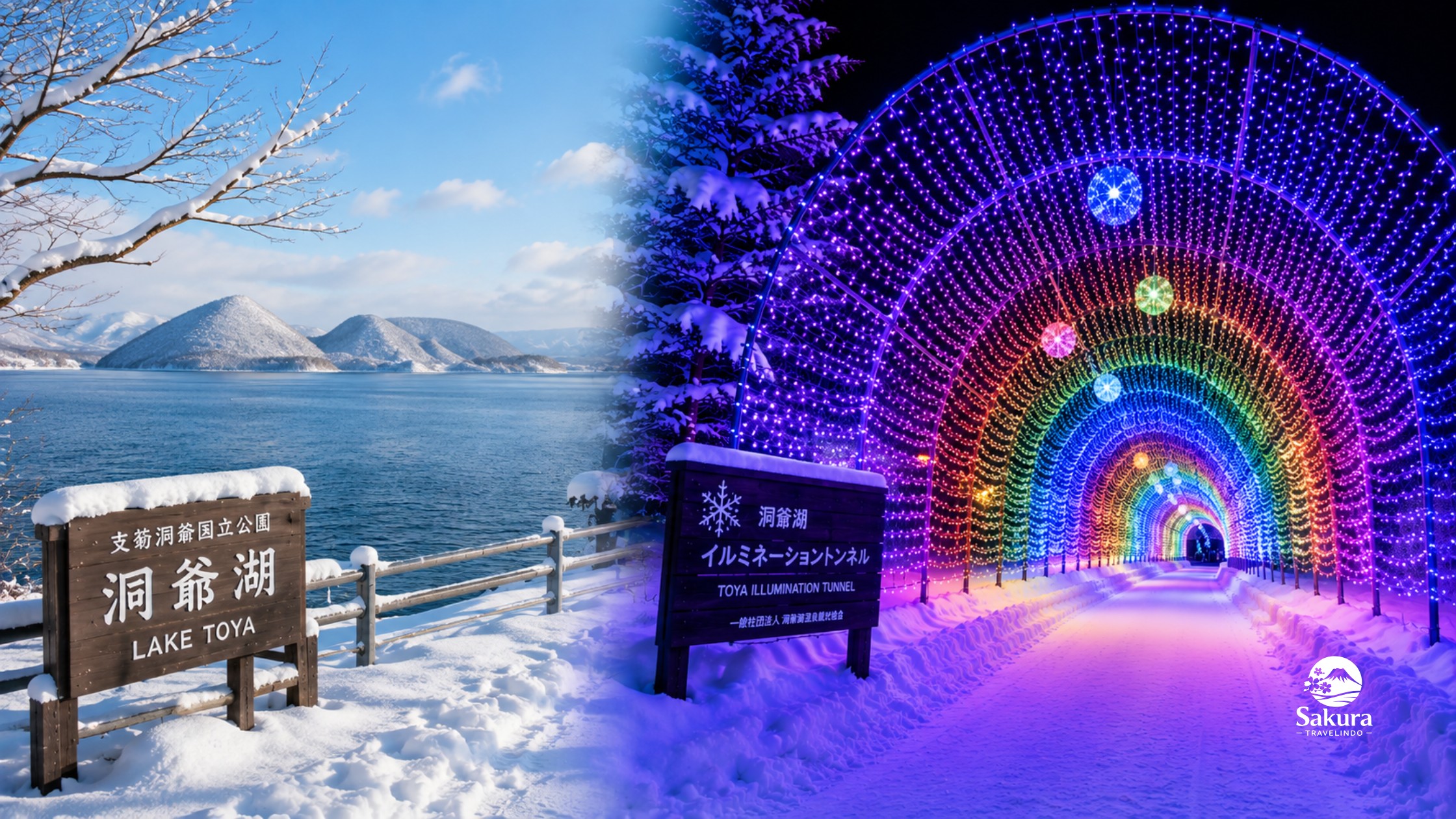 Favorite Winter Japan Hokkaido + Toya Illumination & Mitsui Outlet